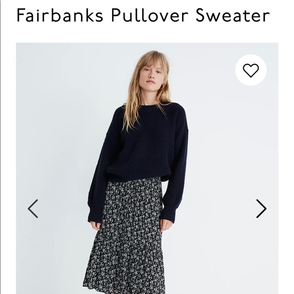 Madewell sweater NWT💙 - Picture 2 of 8